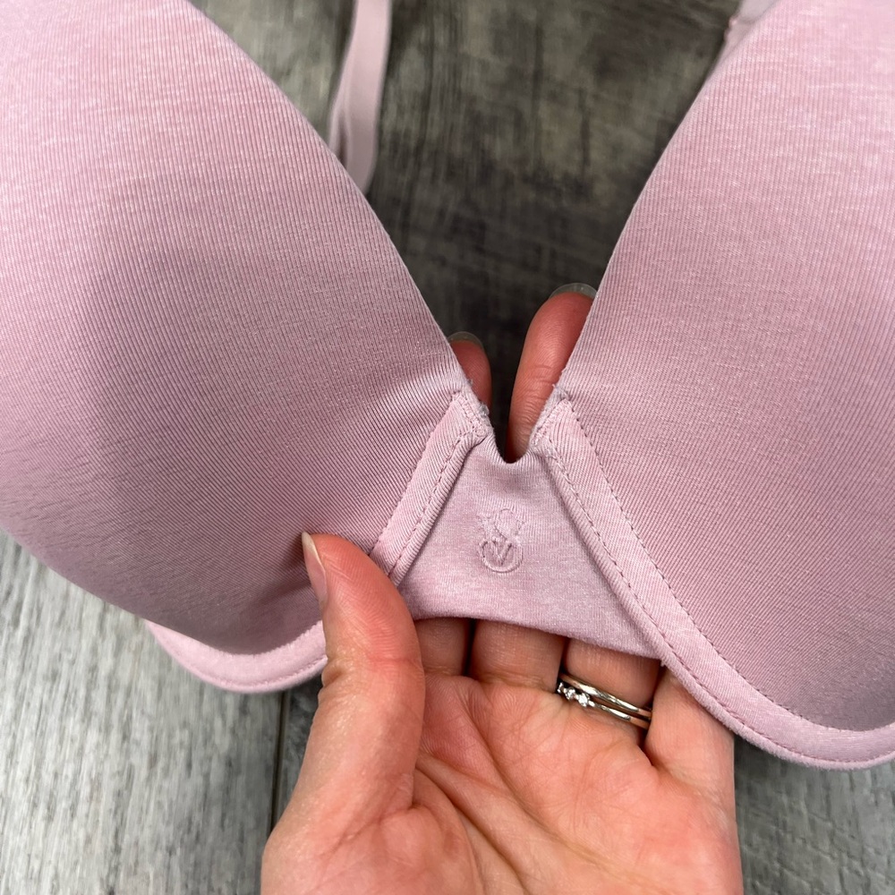 36D VS Pink Semi Demi Bra - Picture 8 of 13